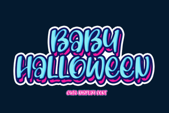Baby Halloween: Your Go-To Modern Display Font for Every Occasion
