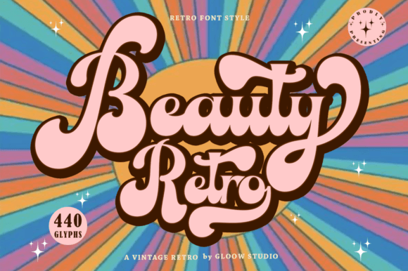 Beauty Retro: A Bold Script Font for Nostalgic Design