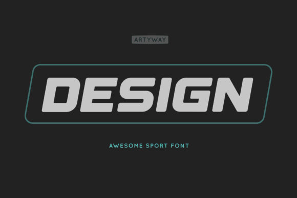 Design: A Bold Display Font for Creative Projects