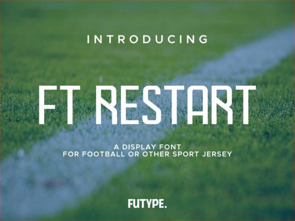 Ft Restart: The Display Font for Modern Sport and Branding