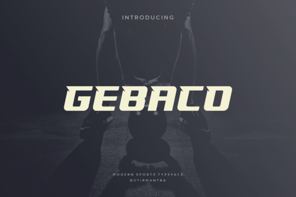 Gebaco: The Display Font That Commands Attention