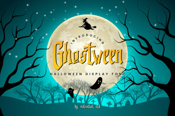 Ghostween: The Spooky Display Font That Brings Scary Ideas to Life