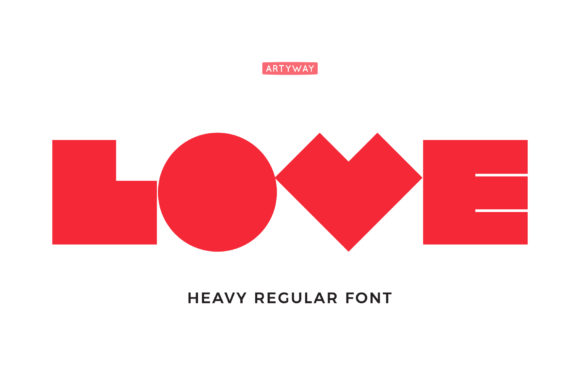 How the Love Typeface Brings Bold Energy to Every Design