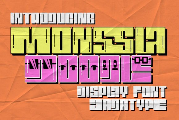 Monssla: Bold Display Font for Impactful Designs