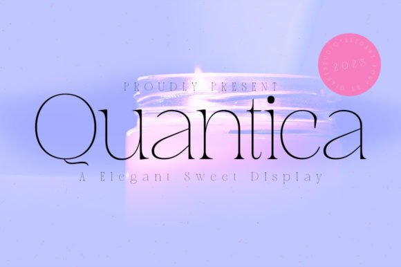 Quantica: The Sophisticated Serif for Modern Luxury