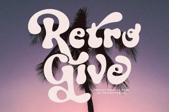 Retro Give: A Bold Typeface for Unforgettable Branding