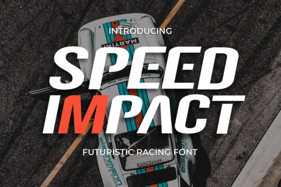 Speed Impact: A Display Font for Modern Branding