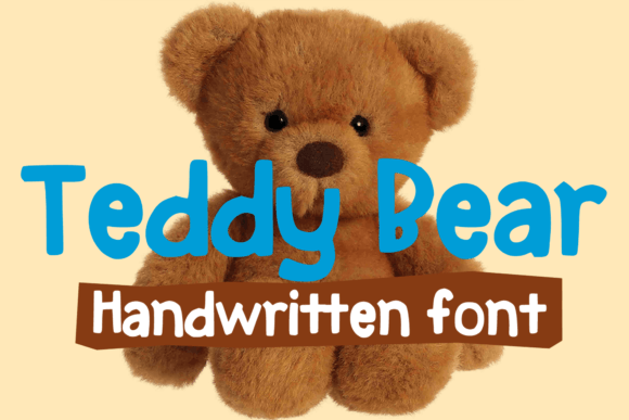 Teddy Bear: The Playful Display Font for Creative Projects