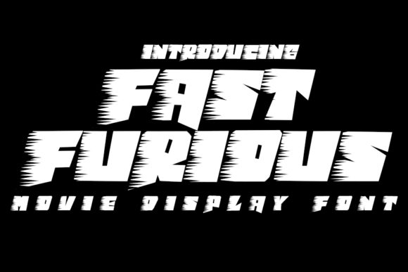 Unleashing the Fast Furious Font for Bold Visual Impact