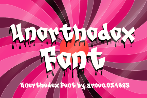 Unorthodox Font: Injecting Playful Energy Into Your Creative Work